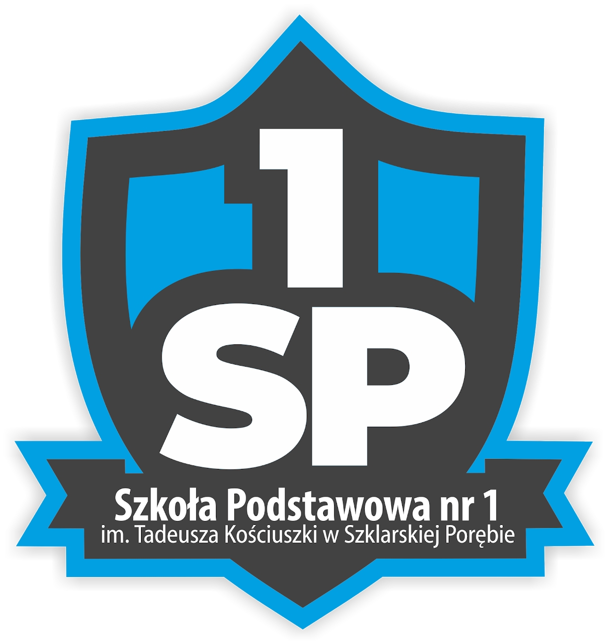 Tarcza Szkoły Podstawowej nr 1 w Szklarskiej Porębie